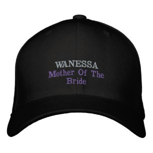 Mutter von Bride-Geschenke Name Skript Cool klassi Bestickte Baseballkappe
