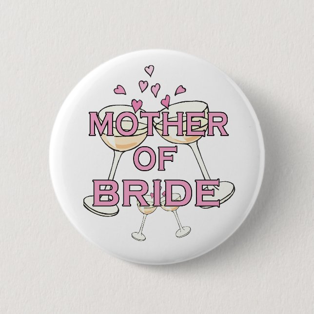 Mutter von Bride ID Button (Vorderseite)