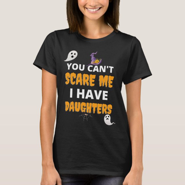 Mutter von Daughters Halloween T-Shirt (Vorderseite)