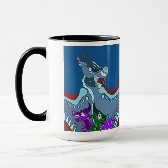 Mutter von Drachen Tasse (Links)