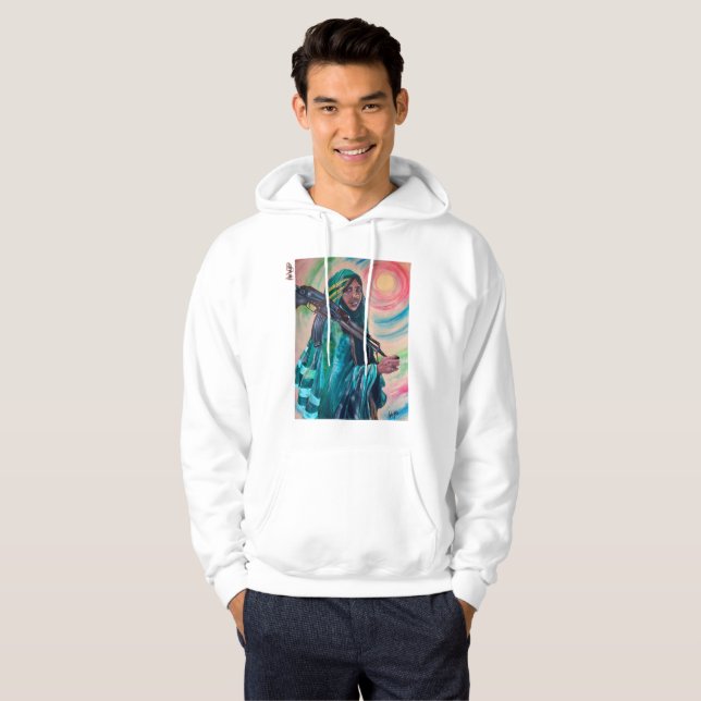 "Mutter von Eritrea" Hoodie (Vorne ganz)