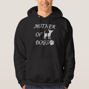 Mutter von Hunden Chihuahua Angepasst Hoodie