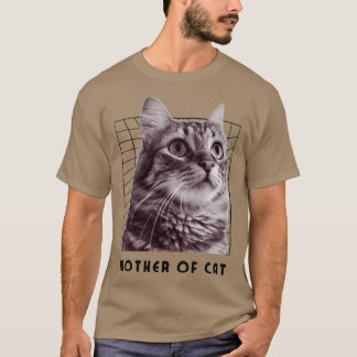 Mutter von Katze T-Shirt