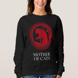 Mutter von Katzen beste Mama Sweatshirt