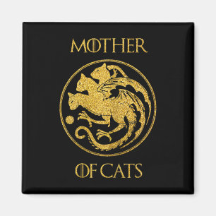 Mutter von Katzen Katze Mama Katze Mami Magnet