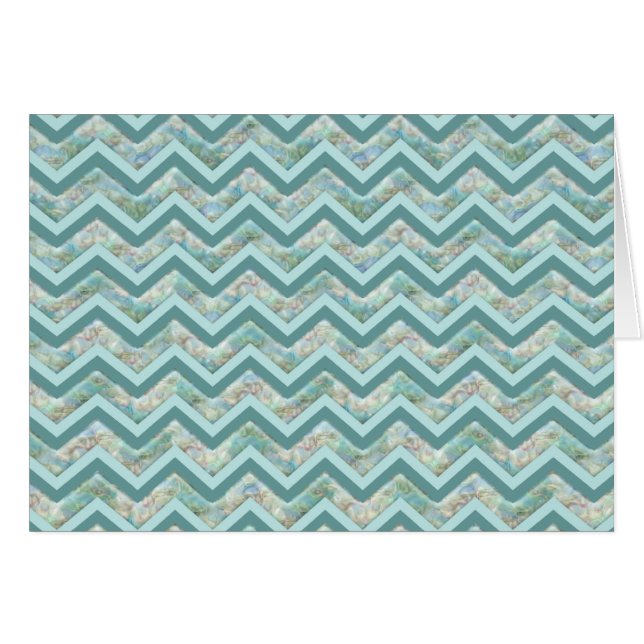 Mutter von Pearl Aquamarin ZigZag (Vorderseite (Horizontal))