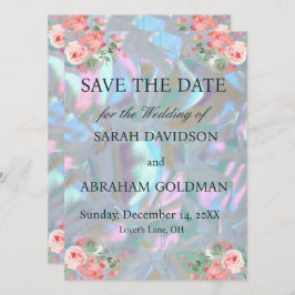 Mutter von Pearl Elegant Wedding Save the Date Einladung