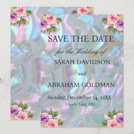Mutter von Pearl Elegant Wedding Save the Date Einladung