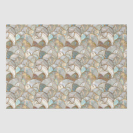 Mutter von Pearl Gold Accent Mosaic Style Seidenpapier