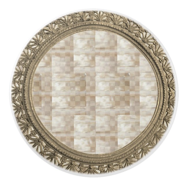 Mutter von Pearl Keramikknauf (Vorderseite)