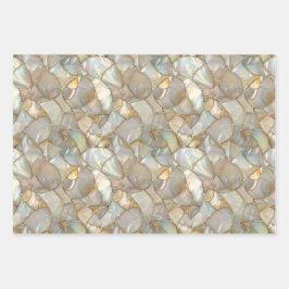 Mutter von Pearl Mosaic Wrapping Paper Sheet Set Geschenkpapier Set
