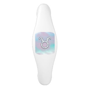 Mutter von Pearl Nacre Style Taurus Zodiac Sign Keramik Schrankknauf