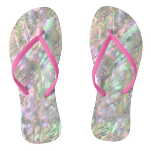 MUTTER VON PEARL Pink Slim Strap FlipFlops Töne