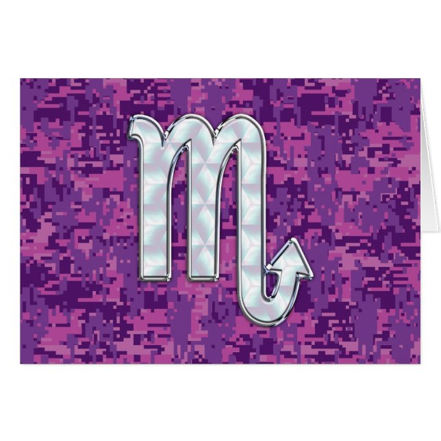 Mutter von Pearl Scorpio Zodiac Pink Digitale Camo (Vorderseite (Horizontal))