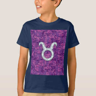 Mutter von Pearl Taurus Zodiac Sign auf der digita T-Shirt