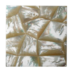 Mutter von Perlendesign Fliese