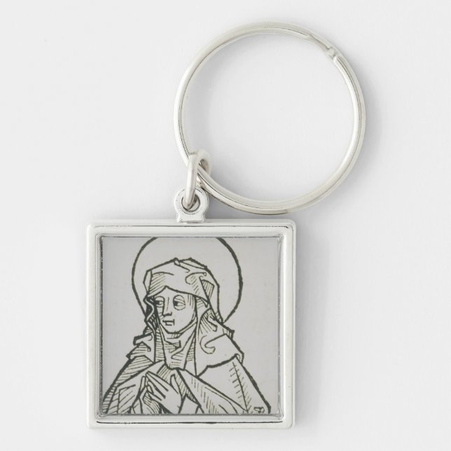 Mutter von Saint Monica, Augustine, Hippo Schlüsselanhänger (Vorne)