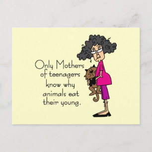 Mütter von Teenagern Postkarte
