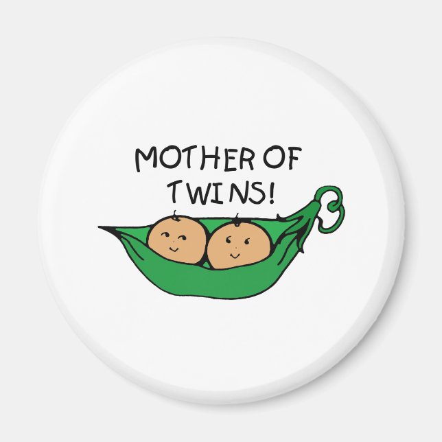 Mutter von Twins Pod Magnet (Vorne)