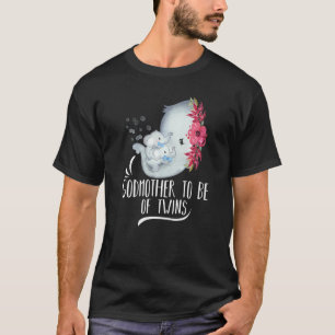 Mutter von zwei Kindern sein, zwei Baby Boys Eleph T-Shirt