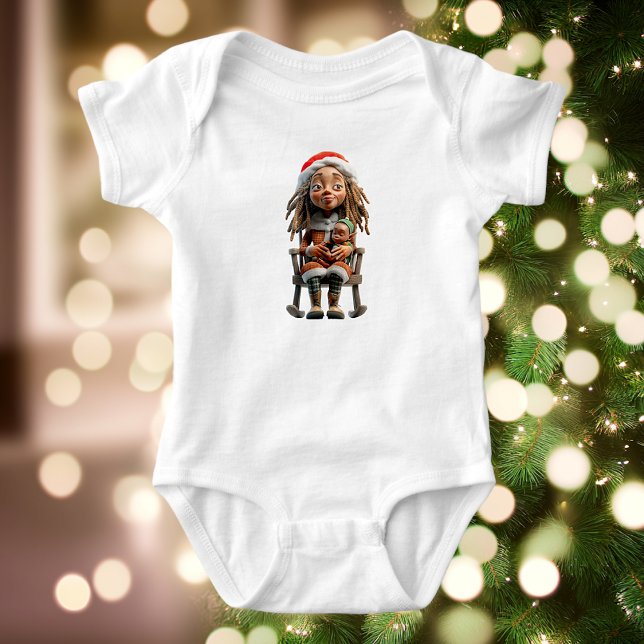 Mutter Weihnachten I Baby Bodysuit Strampler (Von Creator hochgeladen)