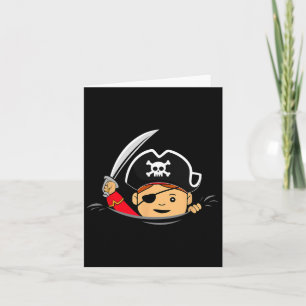 Mutter Werdende Mama Mutterschaft Pregnant Pirate Karte