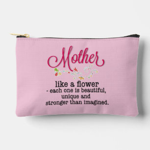 Mutter wie eine Blume, jede ist wunderschön Zubehörtasche