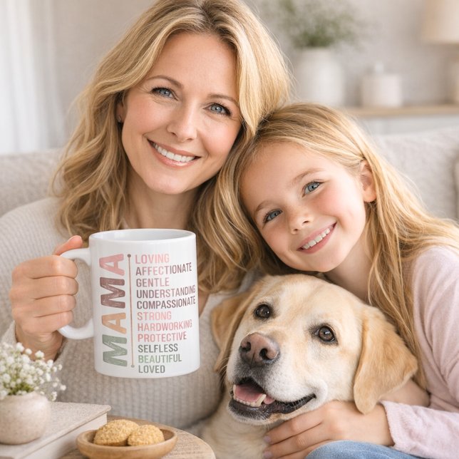 Mutter Wortart Liebe Kaffeetasse (Von Creator hochgeladen)