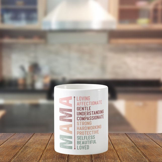 Mutter Wortart Liebe Kaffeetasse (Von Creator hochgeladen)