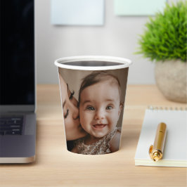 Mutter zart Kiss Pappbecher