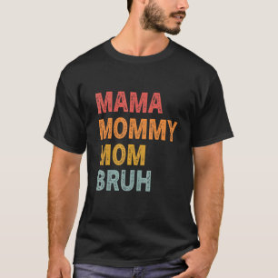 Mutter Zitat Mama Cool Mother Day Retro T-Shirt