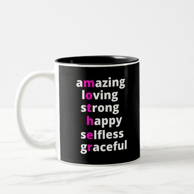 Mutter Zweifarbige Tasse (Links)