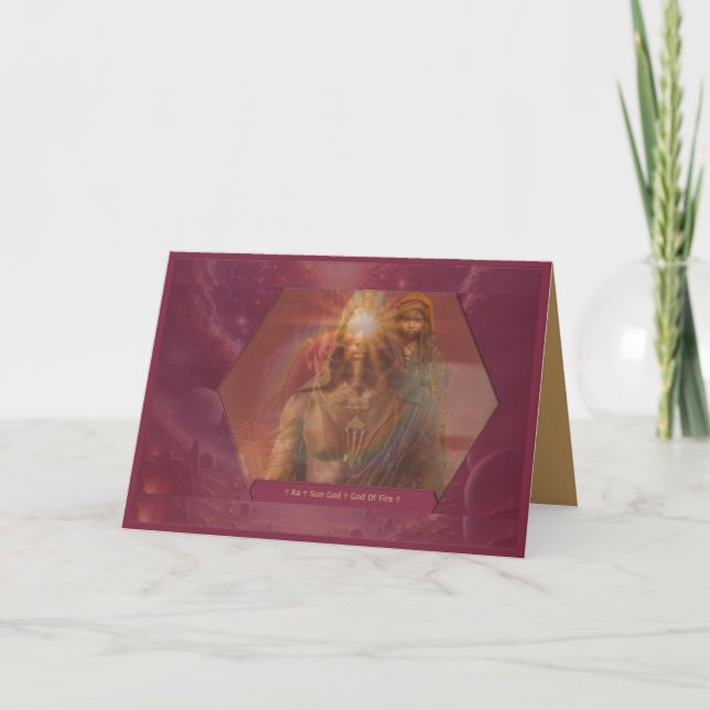 Mütterafrika feiern dankeskarte (Vorderseite)