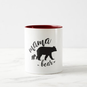 Mutterbärn-Tasse Zweifarbige Tasse