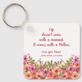 Mutterblume Schlüsselanhänger