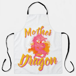 Mutterdrache-Japanischer Drache Schürze