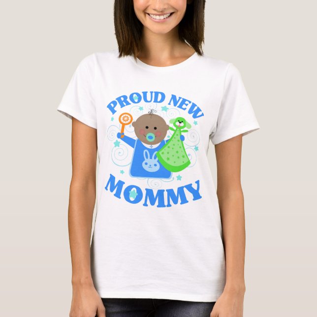 Mutteren-Jungen-T - Shirt der Mutter Tages- (Vorderseite)