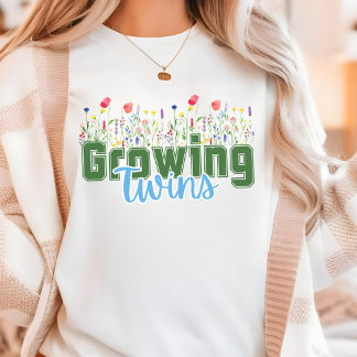 Muttergarten, Zwillingsmutter, Zwillinge wachsen G Tri-Blend Shirt