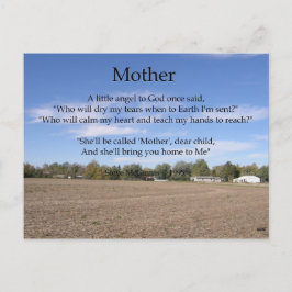 Muttergedicht Postkarte