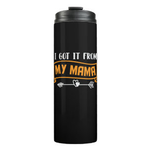 Muttergeschenk, das ich von meiner Mama bekommen h Thermosbecher