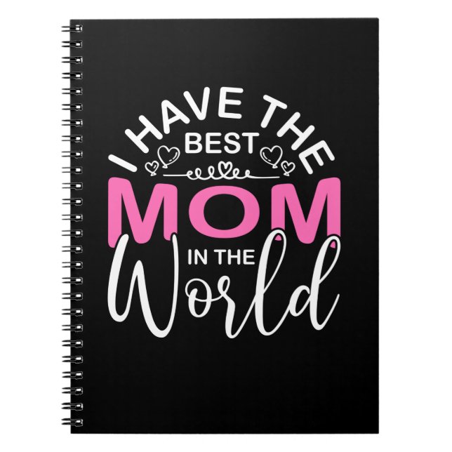 Muttergeschenk habe ich die beste Mama Notizblock (Vorderseite)