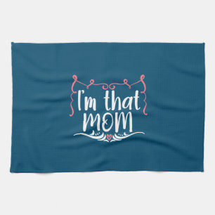 Muttergeschenk Ich bin diese Mama Geschirrtuch
