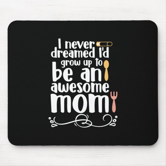 Muttergeschenk und Phantastische Mama Mousepad (Vorne)