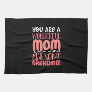 Muttergeschenk Wunderbare Mama Geburtstag Geschirrtuch