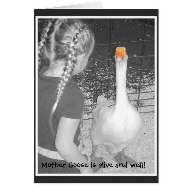 Muttergoose ist lebendig und gut! (Vorne)