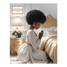 Muttergottes und Weißes Print beten