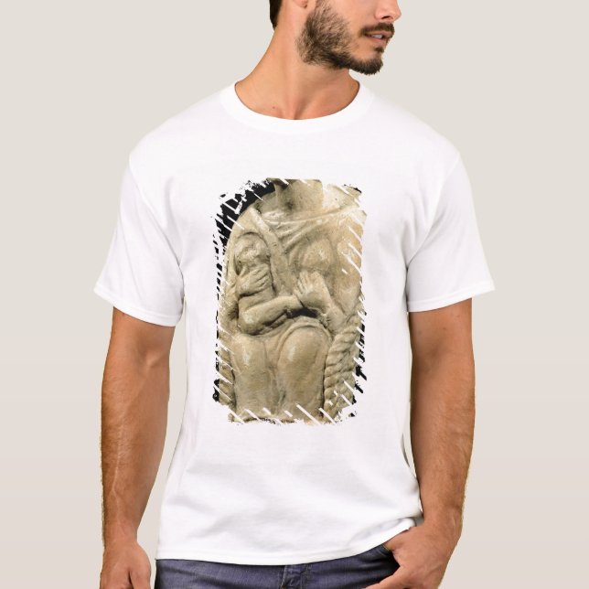 Muttergöttin, von Macon, Burgunder T-Shirt (Vorderseite)