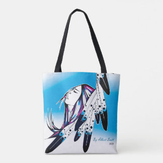 Mutterin über Adlerfedern zu Tüte