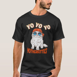 Mutterküchen Kat Vater Cooler Rap Musik Gangster A T-Shirt