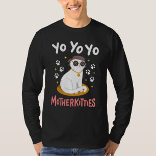 Mutterküchen Kat Vater Cooler Rap Musik Gangster A T-Shirt